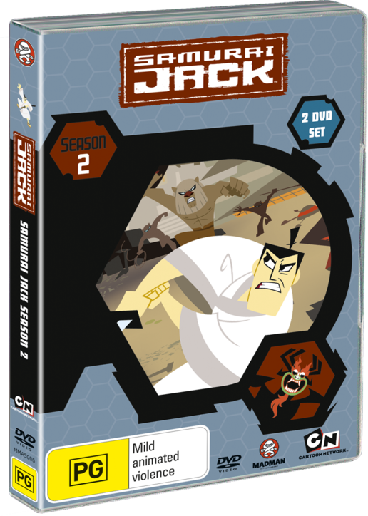 "cartoon Network's Samurai Jack Has Been Bringing Bushido - Samurai Jack: The Complete Season 2 (516x724), Png Download