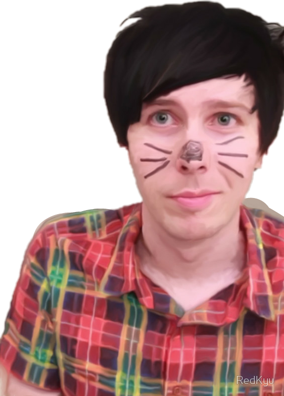 Report Abuse - Dan Phil Derp Faces (565x788), Png Download