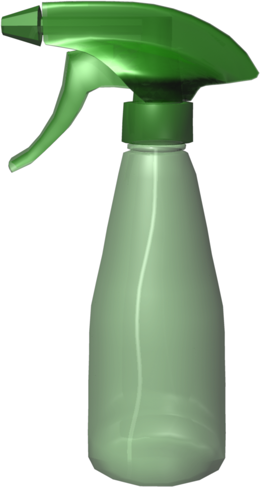 Green Spray Bottle - Plastic Bottle (1920x1080), Png Download