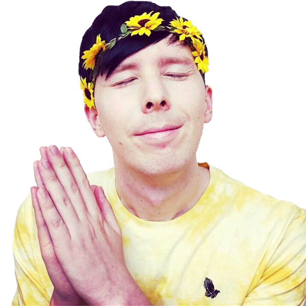 Phil Phillester Amazingphil Danandphil Phan Yellow - Phil Lester Mental Health (1024x1024), Png Download