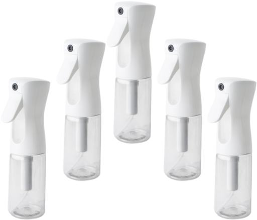 5 Oz Flairosol Fine Mist Spray Bottles - Bucko 5x5.5 Ounce Mini Flairosol Spray Bottles, Empty (530x530), Png Download
