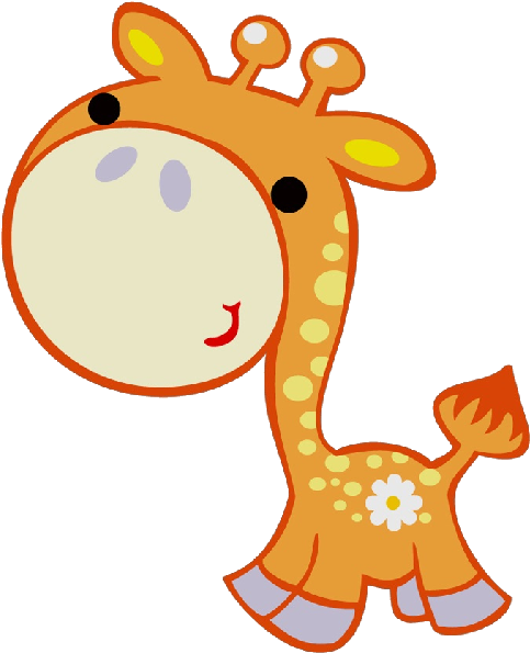 Cartoon Baby Giraffe Pictures Background Hd Wallpaper - Cute Giraffe Wallpaper Hd (600x600), Png Download