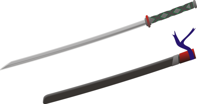 Samurai Japan Drawing Katana Sword Free Commercial - Samurai (645x340), Png Download