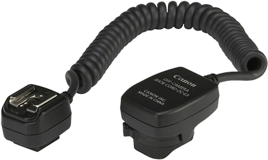 Canon Oc-e3 - Flash Synchro Cable (960x960), Png Download