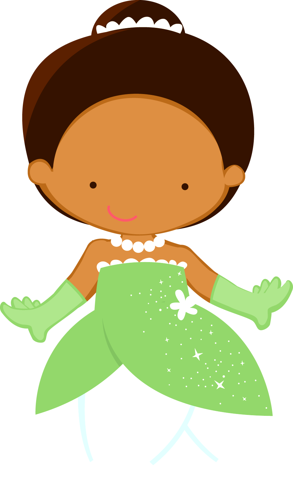 Tiana - Princesas Disney Cute Png (949x1574), Png Download