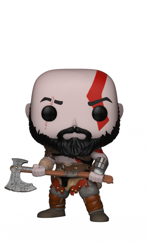 God Of War - Pop Funko God Of War 4 (800x800), Png Download