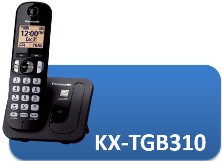 Panasonic 2-handset Dect 6.0 Cordless Phone T Buy (455x331), Png Download