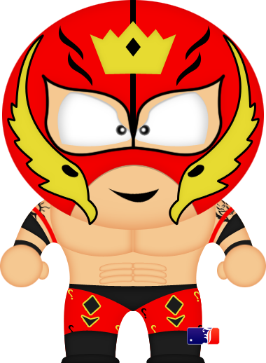 Rey Mysterio Jr By Spwcol - South Park Rey Mysterio (380x518), Png Download
