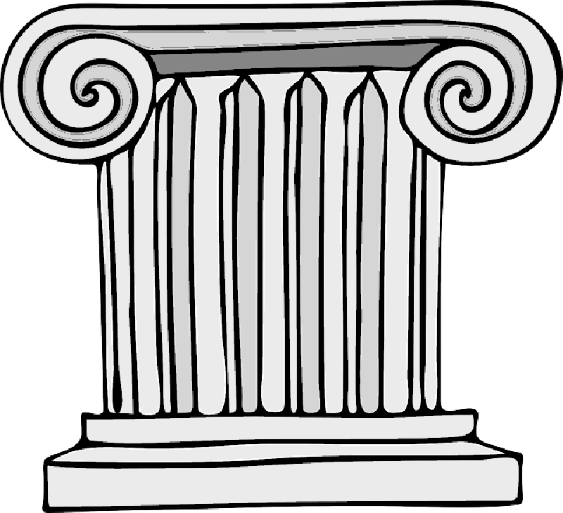 Mb Image/png - Roman Columns Clip Art (800x730), Png Download