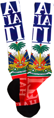 Tmmg Haitian Flag Socks - My Identity Haiti Rectangle Magnet (600x600), Png Download