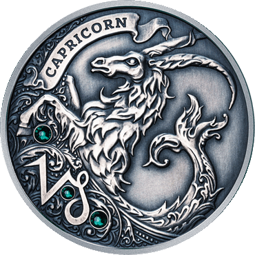 By 2013 20roubles Zodiac Capricorn B - Знаки Зодиака Козерог (370x370), Png Download