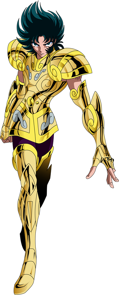 Capricorn Shura Render - Saint Seiya Shura De Capricornio (400x986), Png Download