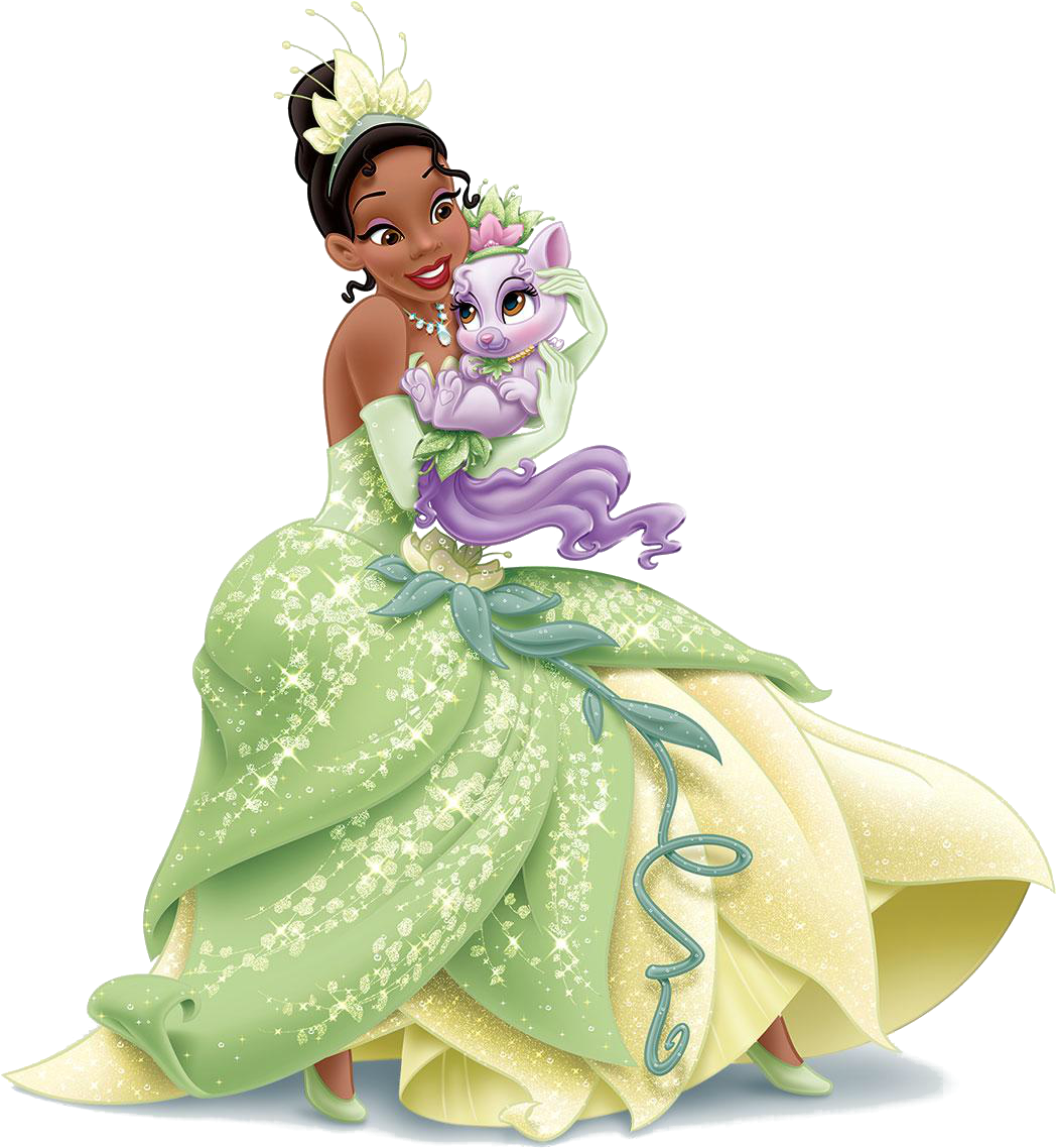 Tiana - 11 - Disney Princess Tiana Pet (1063x1151), Png Download