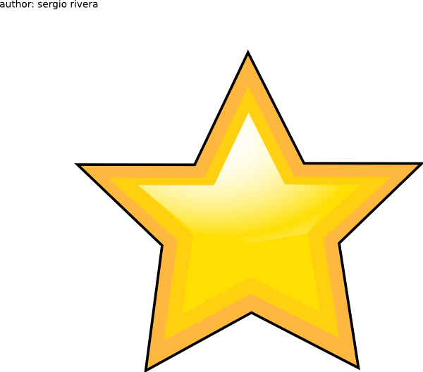 Sheriff Star Clipart At Getdrawings - Movie Star Clipart (600x529), Png Download