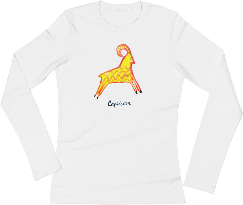 Zodiac Long Sleeve Tee (1000x1000), Png Download