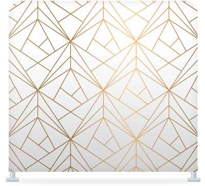 Gold-geometry - Htc Desire 650 Hoesje Art Lines (400x400), Png Download