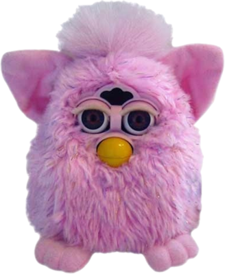 Furby Transparent Pastel Graphic Free Stock - Pink Furby (328x400), Png Download