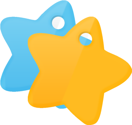Stock Star Shape Tag (479x479), Png Download