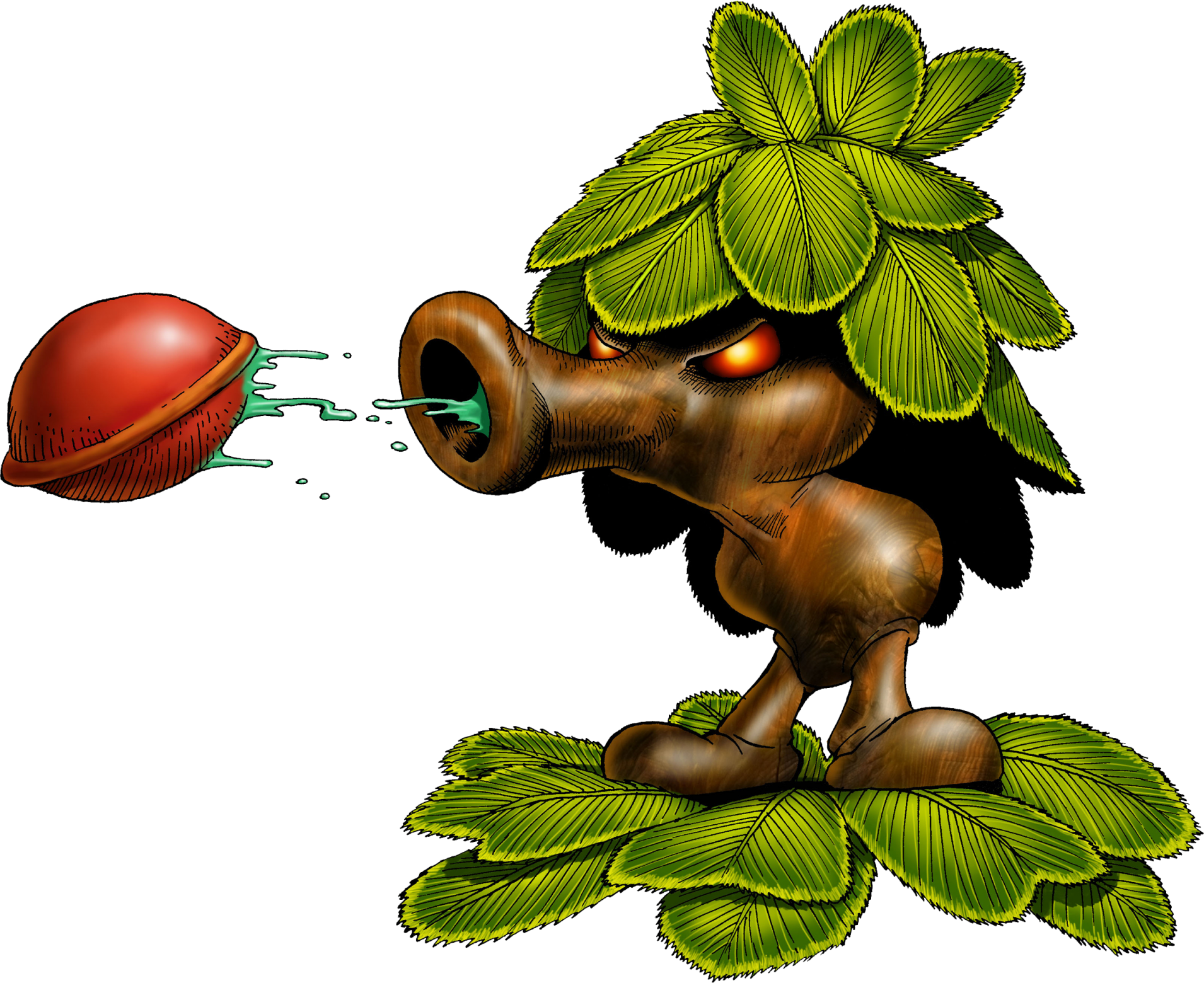 Deku Scrub - Deku Scrub Gif (1101x899), Png Download