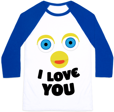 Furby Loves You Baseball Tee - Tag Team Back Again Clinton (484x484), Png Download