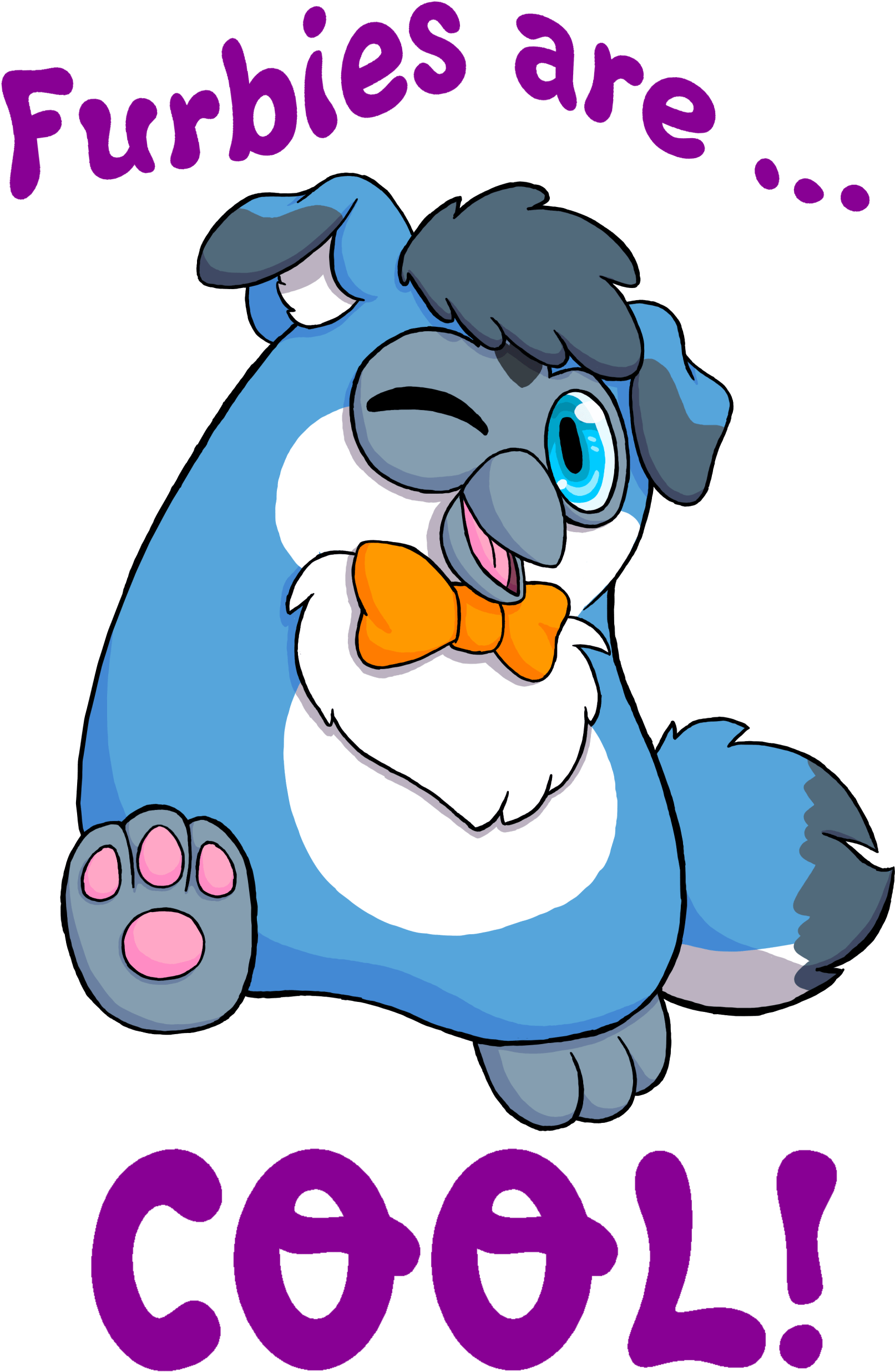 Furbies - Cartoon (2000x2667), Png Download