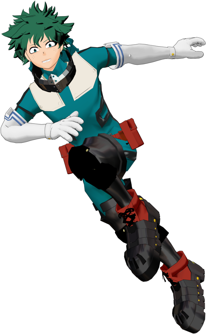 Midoriya Deku Gamma Suit - Izuku Midoriya Gamma Suit (725x1102), Png Download