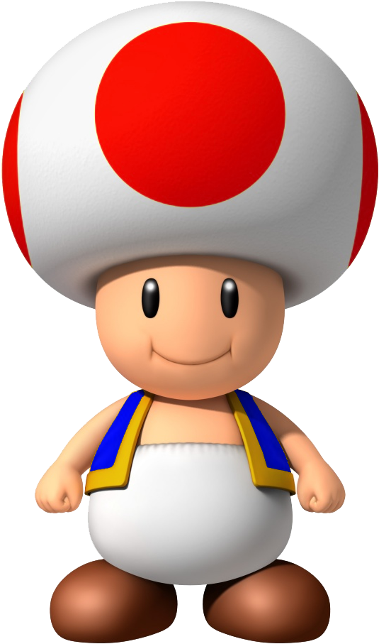 Image Result For Toad - Mushroom Character In Mario Kart (1024x1024), Png Download