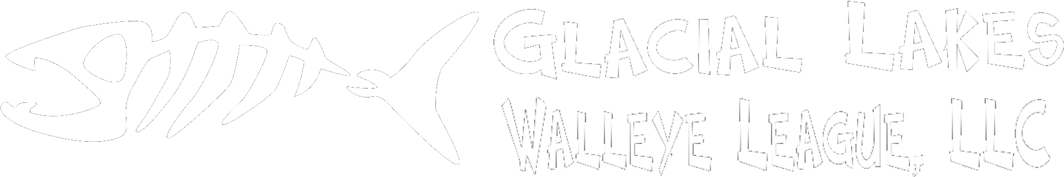 Glacial Lakes Walleye League (2280x639), Png Download