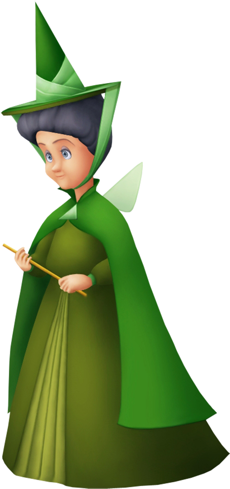 Fauna Sleeping Beauty Fairies (532x1000), Png Download