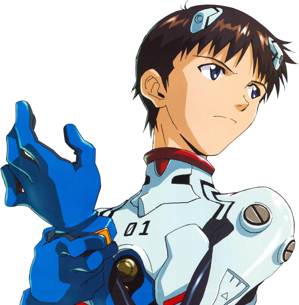 Shinji Ikari - Shinji Evangelion Png (1280x1280), Png Download