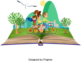 Beautiful Cool Cartoon Cute Hand Painted Creative Book - Book (360x360), Png Download