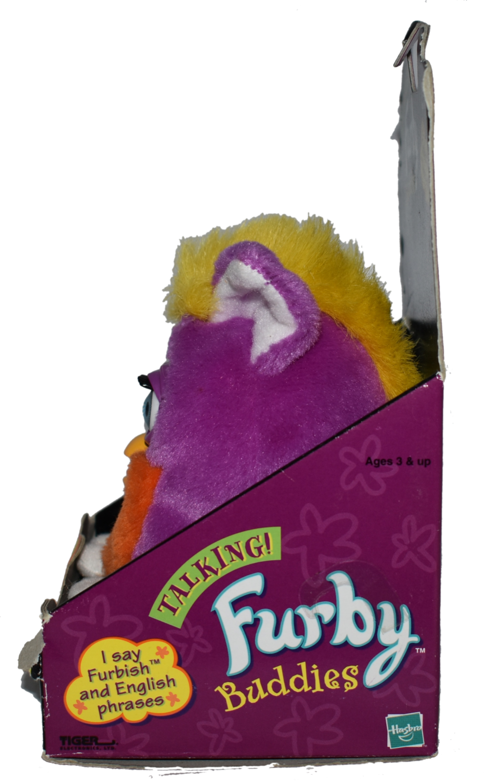 Norton Secured - Tiger Electronics Furby Skunk Generation 1 Black Body (991x1600), Png Download