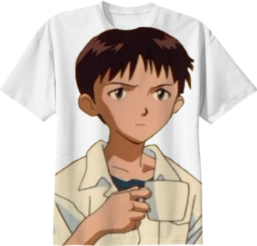 The Shinji Ikari Legacy $38 - Evangelion Laptop Stickers (856x820), Png Download