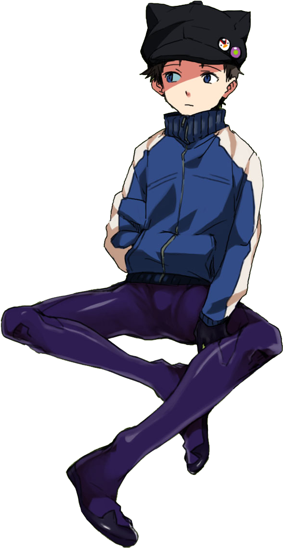 Shinji As Part Of Wille - Evangelion Plugsuit Test Shinji (700x1209), Png Download