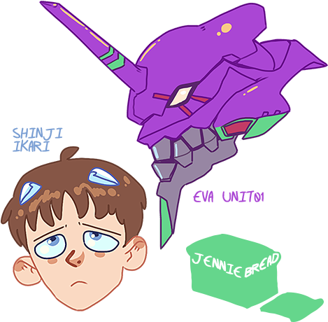 Shinji Ikari (500x500), Png Download