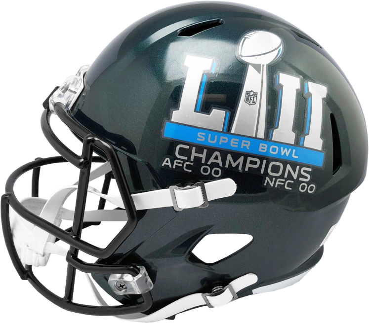 Download Super Bowl 52 Champions Eagles Speed Replica Helmet