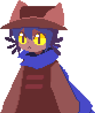 I Edited Niko's Sprite In The Style Of A Visual Novel - Oneshot Niko Sprite (960x544), Png Download