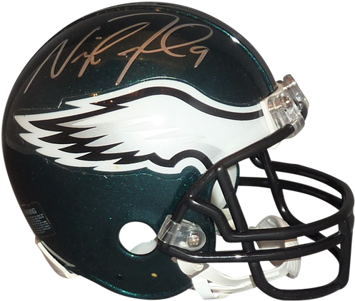 Nick Foles Autographed Philadelphia Eagles Mini Helmet - Donovan Mcnabb Autographed Philadelphia Eagles Full (500x500), Png Download