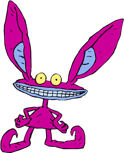Ickis - Armpit Ahh Real Monsters (618x618), Png Download