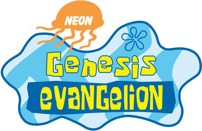Download Neon Evangehon Neon Genesis Evangelion Neon Genesis Evangelion Spongebob Full Size Png Image Pngkit