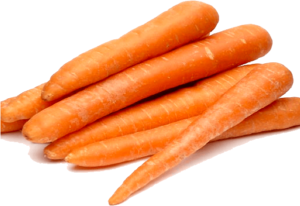 Carrot Clipart Gajar - Organic Carrots (600x477), Png Download