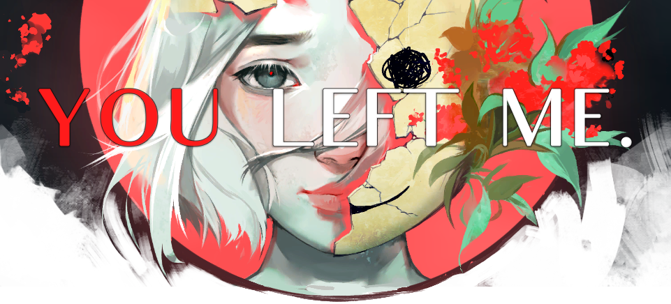 Abuse And Self-harm, You Left Me Is A Surreal Journey - You Left Me Game (961x436), Png Download