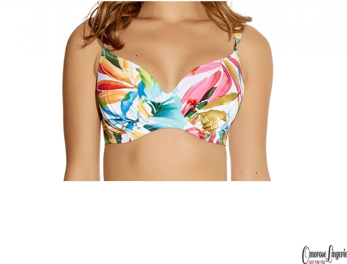 Fantasie Boca Chica U/w Gathered Full Cup Bikini Top - Bikini (1200x1200), Png Download