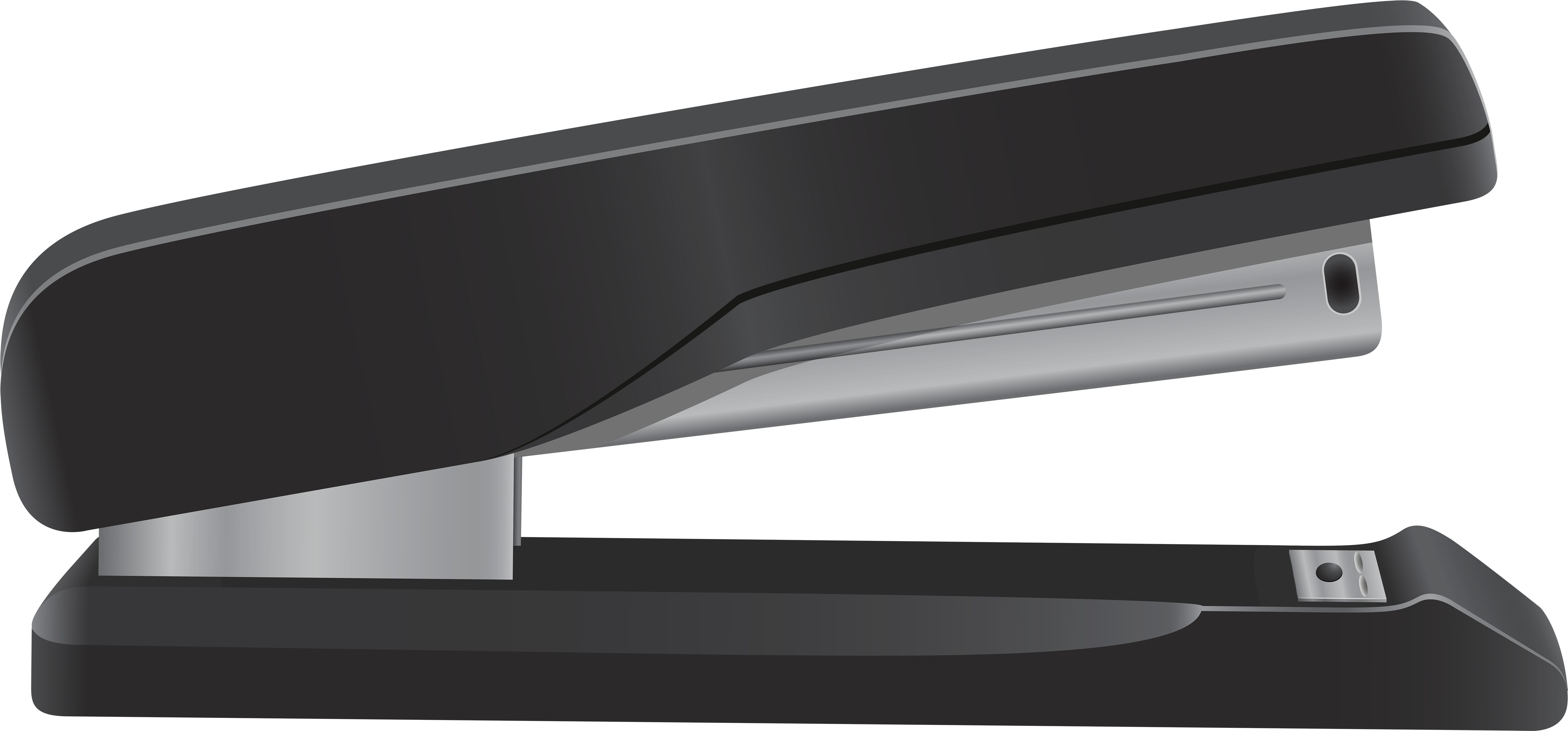 View Full Size - Stapler Clipart (6000x2796), Png Download
