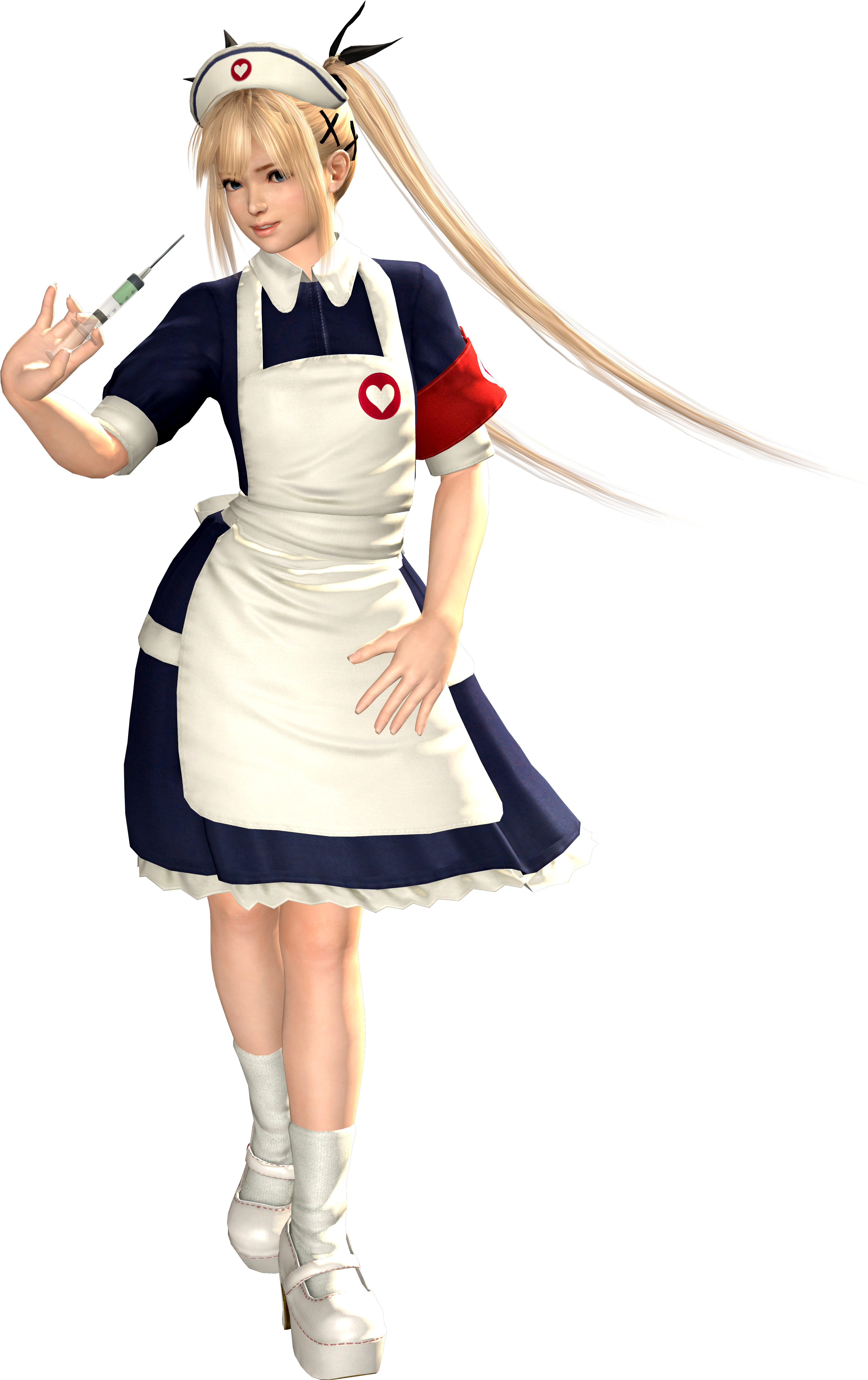 Koei Tecmo Dead Or Alive Dead Or Alive 5 Marie Rose - Marie Rose Dead Or Alive Nurse (3428x4968), Png Download