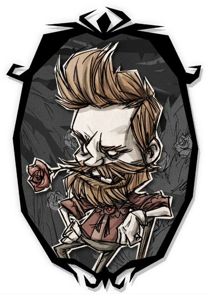 Woodie Rose - Dont Starve Wendy Skins (425x600), Png Download