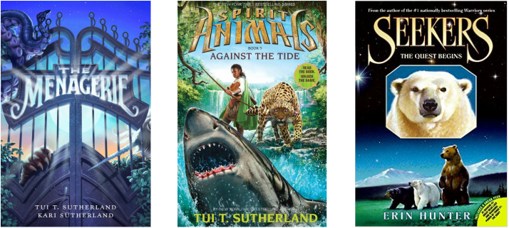Picture - Books Did Tui T Sutherland Write (714x321), Png Download