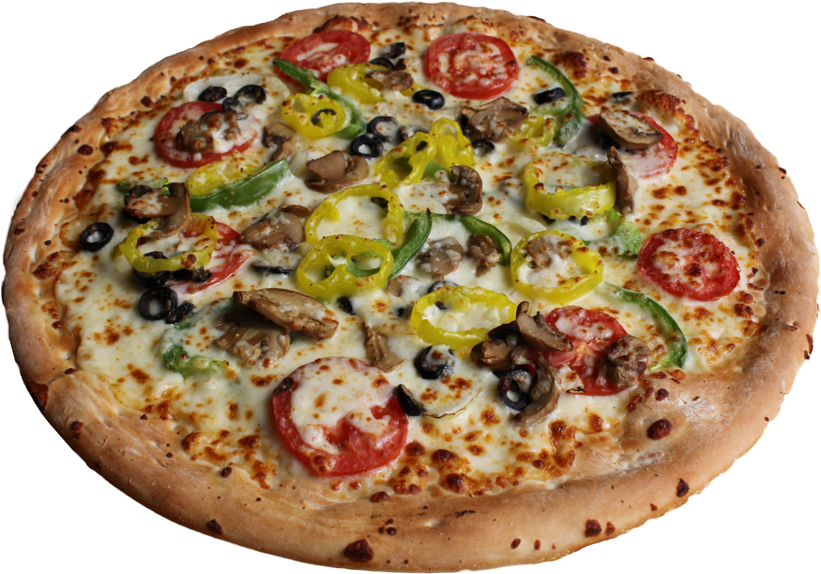 Pepperoni Pizza Png (2737x1914), Png Download