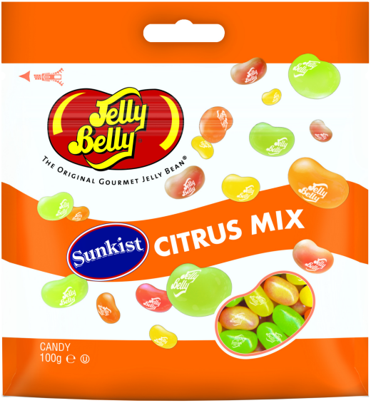 Jelly Belly "citrus Mix" - Jelly Belly Gourmet Jelly Beans, Sunkist Citrus Mix, (800x800), Png Download