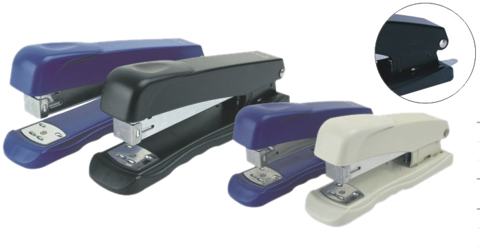 0318-0316 - Stapler Full Strip Metal Deli 0318 (713x373), Png Download